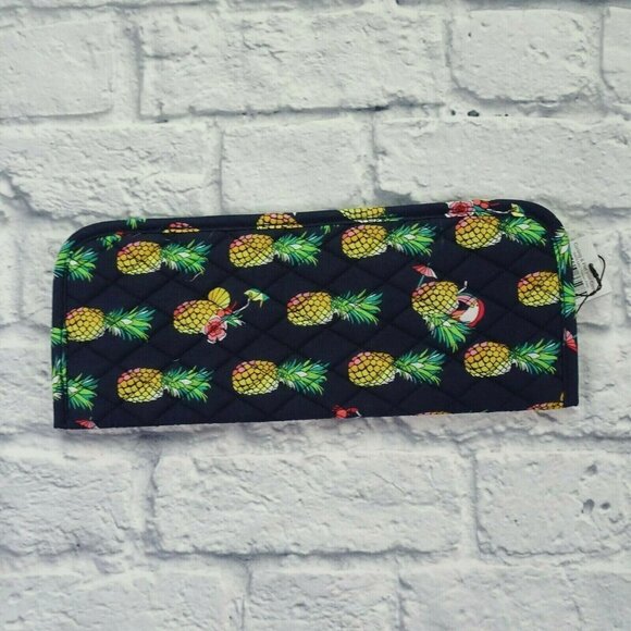 Vera Bradley Curling Flat Iron Cover Toucan Pineapple NWT - Picture 3 of 7
